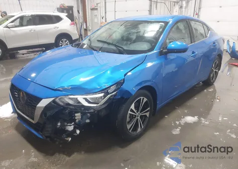 2022 Nissan Sentra Sv Xtronic Cvt z USA, uszkodzony, nr VIN 3N1AB8CV8NY296406